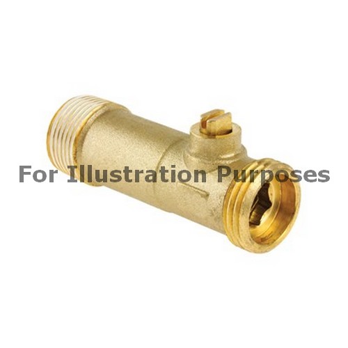 Full Flow Brass Drain Valve >>LIMITED STOCK CLEARANCE ITEM